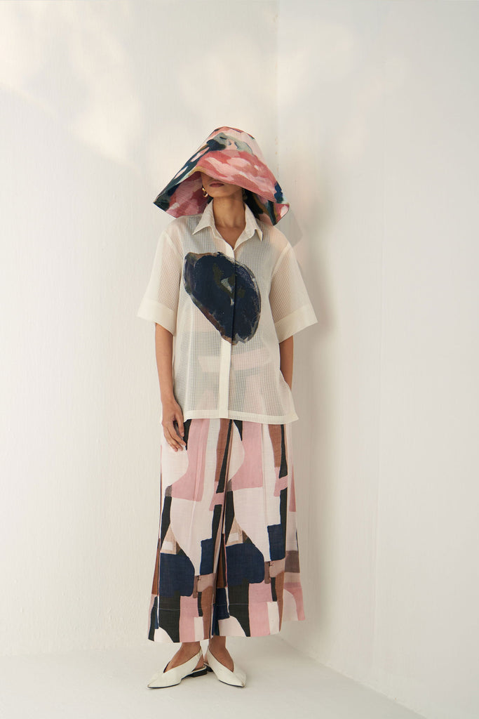 Bloom Applique Shirt - OFRIDA INDIA