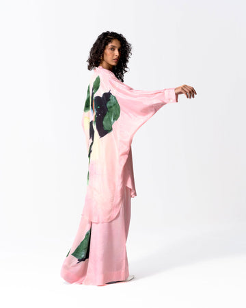 Bud Batwing Dress (Silk) - OFRIDA INDIA