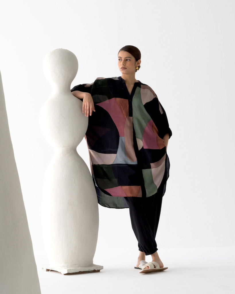 Geo Batwing Shirt - OFRIDA INDIA