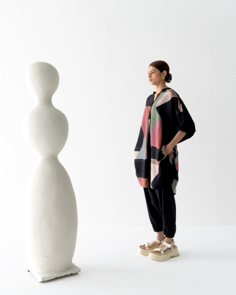 Geo Batwing Shirt - OFRIDA INDIA